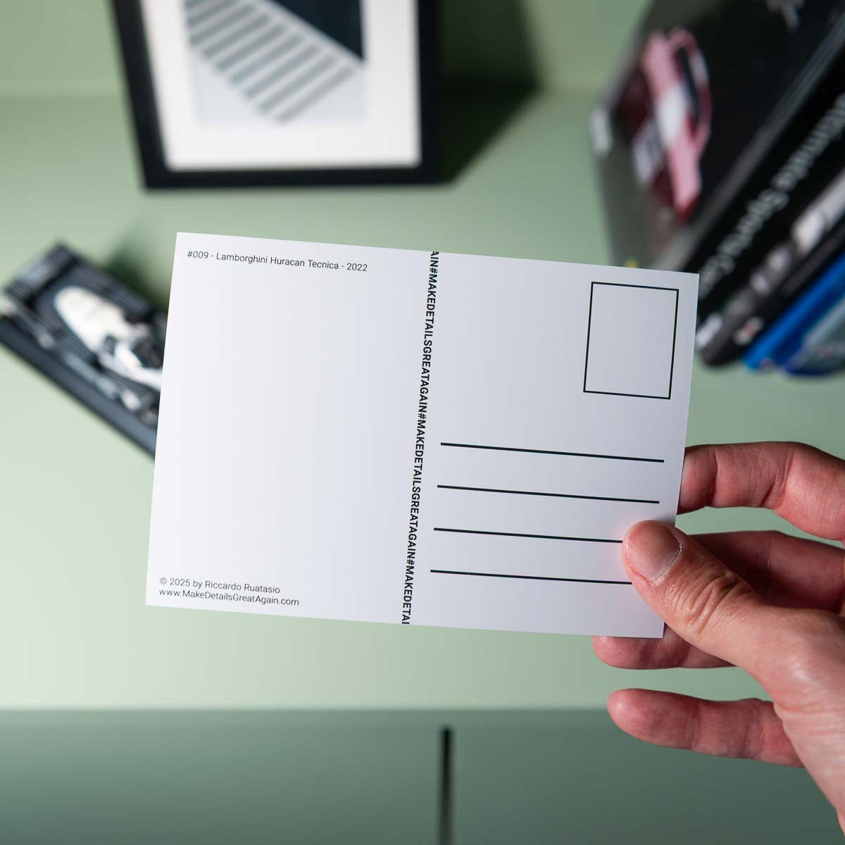 Postcard #009 - Lamborghini Huracan Tecnica