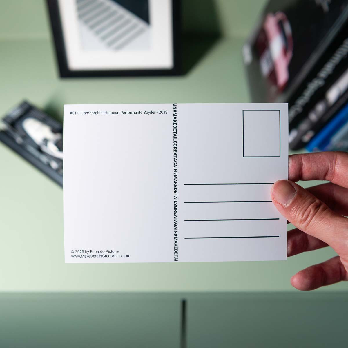 Postcard #011 - Lamborghini Huracan Performante Spyder