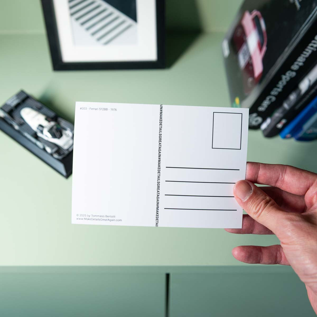 Postcard #003 - Ferrari 512BB